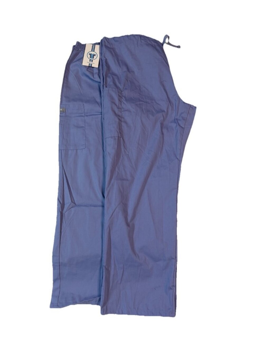 Lot Bundle of 2: White Swan Drawstring With Pockets Women’s Scrub Pants -Large